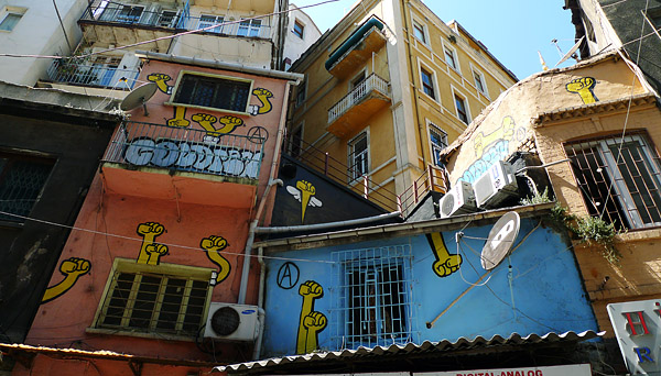 Fists, Istanbul, Turkey Fists, Istanbul, Turkey