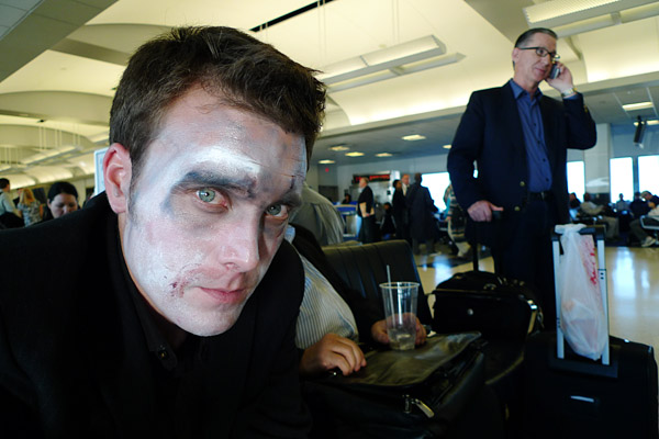 Taylor Davidson, Houston Airport